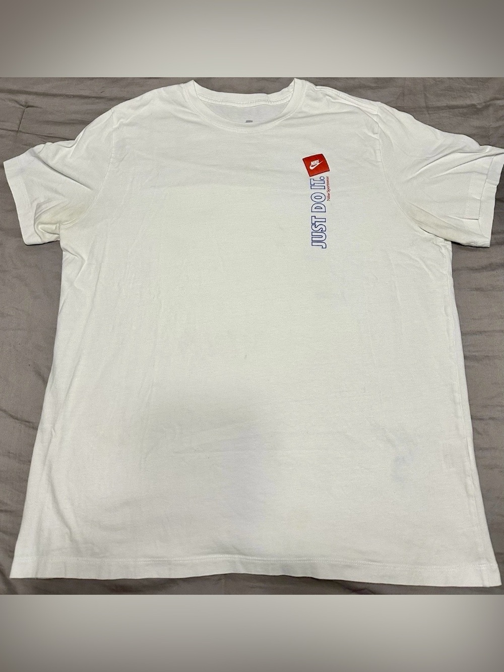 Nike Men’s XXL T-Shirt White/Orange